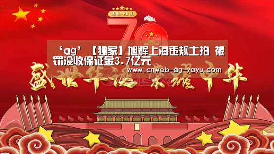 ‘ag’【独家】旭辉上海违规土拍 被罚没收保证金3.7亿元(图3) ‘ag’【独家】旭辉上海违规土拍 被罚没收保证金3.7亿元(图3)