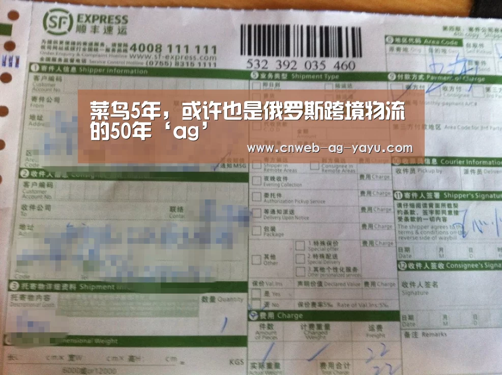 菜鸟5年,或许也是俄罗斯跨境物流的50年‘ag’(图2) ag亚娱